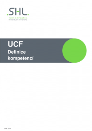 UCF - Definice kompetencí